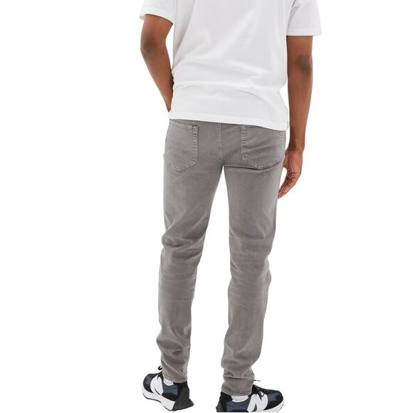 American Eagle AirFlex+ Athletic Fit Jean, Stone Gray, Men's Size 30x32 - Picture 4 of 9